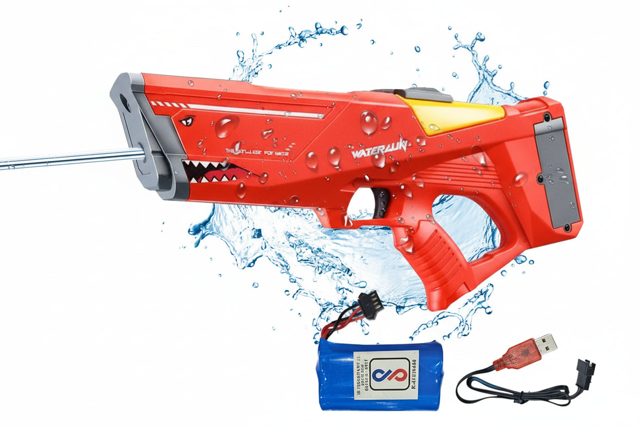 Automatic Electric Water Gun Water Soaker Squirt Guns, Water Blaster Guns, Summer Beach Pool Outdoor Outside Water Toys- for Kids Adults (Random Color)