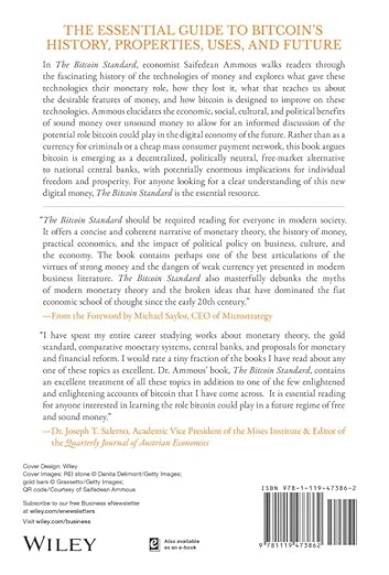 The Bitcoin Standard (Hardcover) By Saifedean Ammous