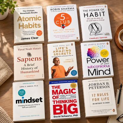 9 Books Combo for Unstoppable Motivation (Paperback)