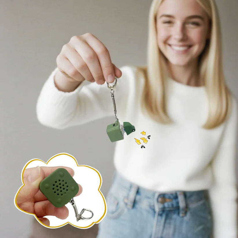 Frog Croaking Keychain – Funny Sound Keychain Toy for Kids & Gifts, ADHD treatment toy