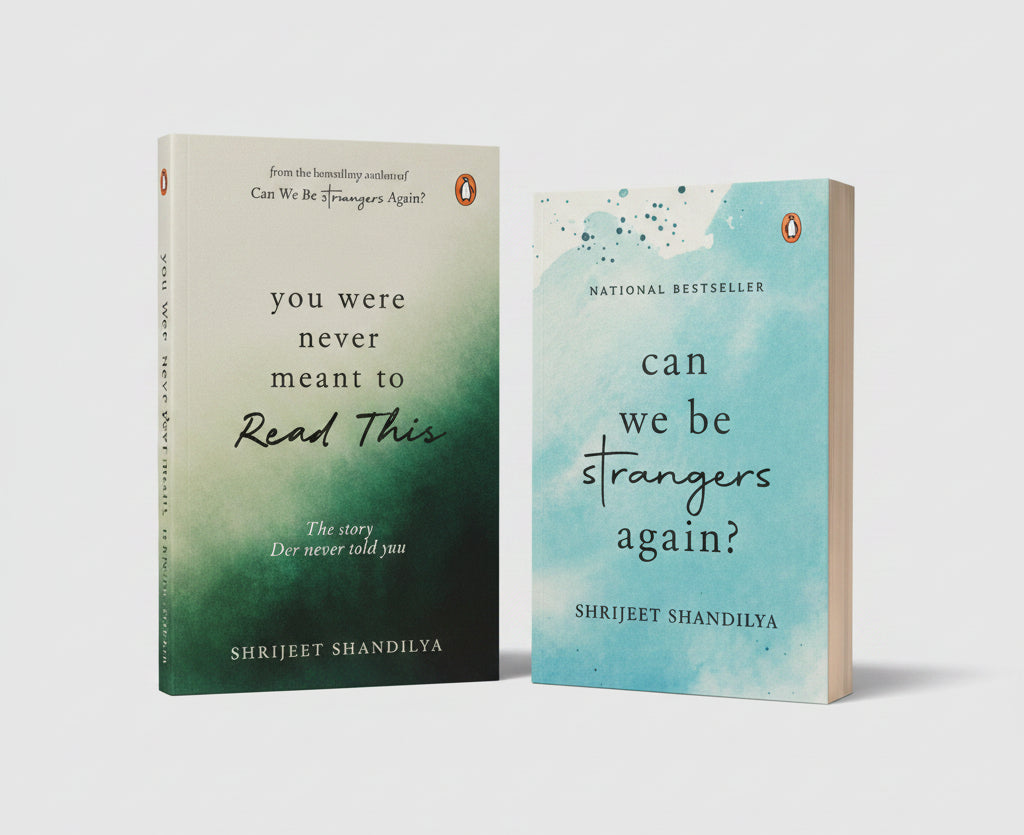 Can We Be Strangers Again + You Were Never Meant to Read This (2 Books Combo) By Shrijeet Shandilya (Paperback)