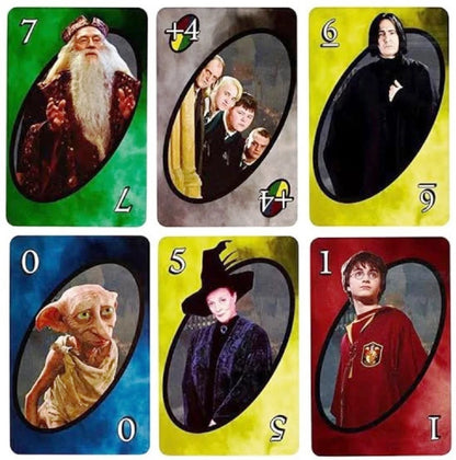 UNO Harry Potter Playing Card Game for kids & family Fun Games Pack of 3