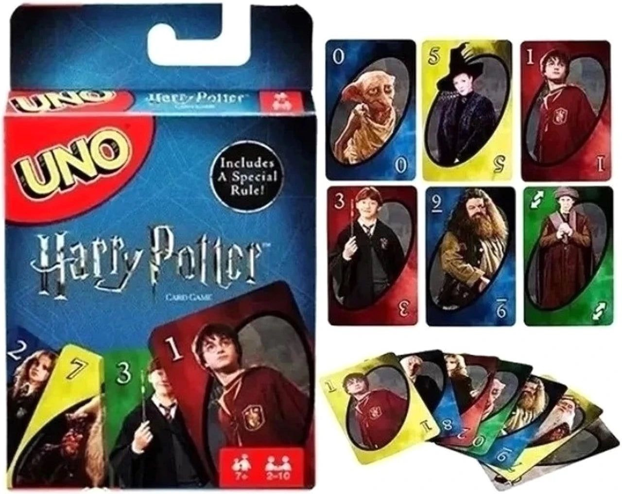 UNO Harry Potter Playing Card Game for kids & family Fun Games Pack of 3