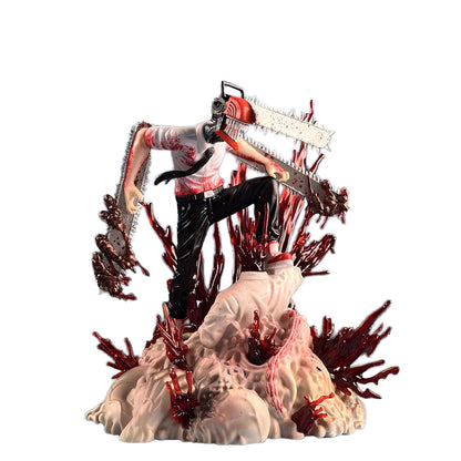 Chainsaw Man Denji Action Figure Collectible Statue 20cm
