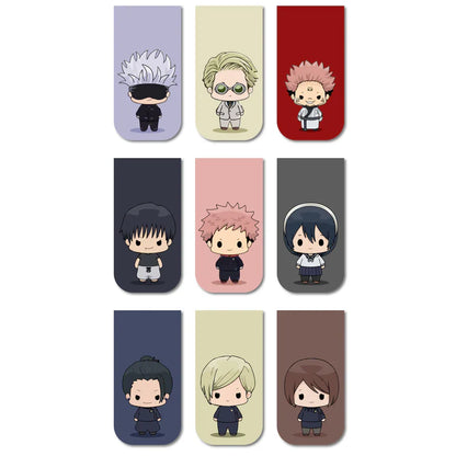 Epic Anime & Fantasy Magnetic Bookmark Collection (Set of 9)