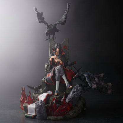 Giant Itachi Crow Sitting On Bloody Chair Premium Action Figure [Limited Edition]