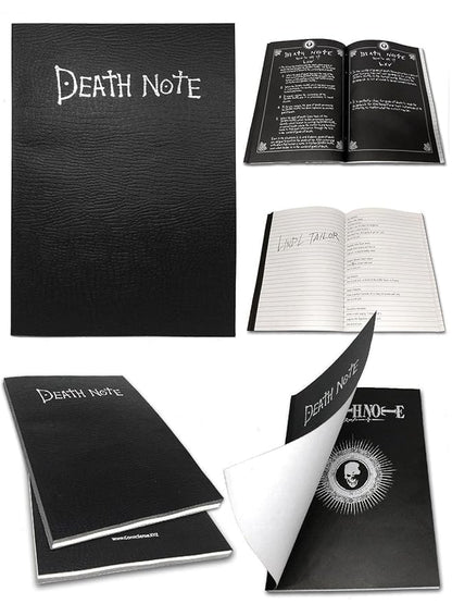 Death Note Anime Cosplay Notebook Most Accurate Notebook Ever with Premium Black Matte Cover