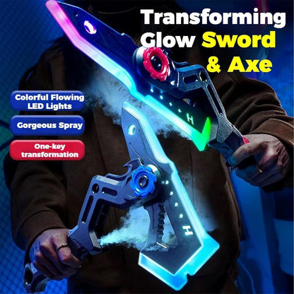 Dual Axe Blade with Mist Spray-One Button Switching limited edition (imported)