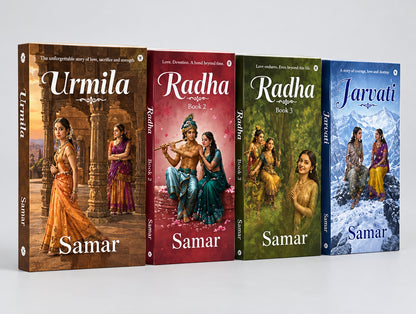 Three Songs of Jasmine Series - Urmila, Radha Part 1, Radha Part 2, Parvati by Samar (Paperback)