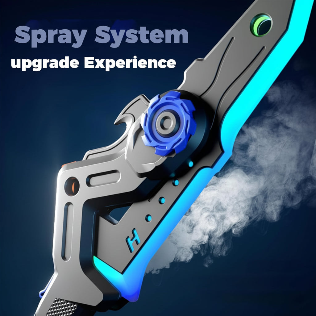 Dual Axe Blade with Mist Spray-One Button Switching limited edition (imported)