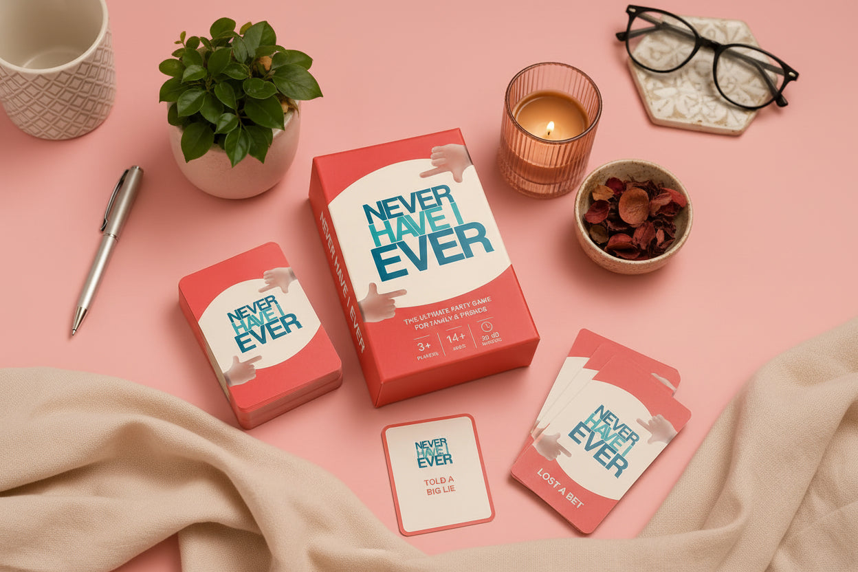 Never Have I Ever Card Game For Ultimate Fun & Challenges Pack of 3