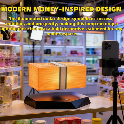 360° Levitating Money Floating GTA Cash Lamp - Levitating Money Stack LED Night Light for Gamers (Limited Edition) Pre-Order Only/-