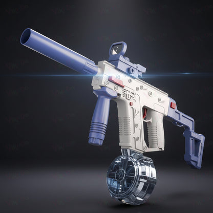 VECTOR WATER GUN - Electric Water Spray Vector with Dual Rechargeable Battery with Long Shooting Range, 434CC + 58CC Automatic Water Sprayer with Large Capacity (Random Colour)