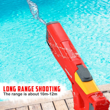Automatic Electric Water Gun Water Soaker Squirt Guns, Water Blaster Guns, Summer Beach Pool Outdoor Outside Water Toys- for Kids Adults (Random Color)