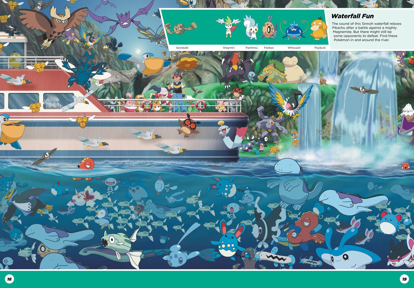 Pokemon Where's Pikachu? A search & find book By Pokemon