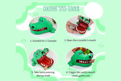 Funny Crocodile Prank Toy Interactive Animal Toys for Fun