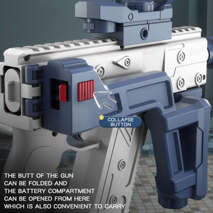 VECTOR WATER GUN - Electric Water Spray Vector with Dual Rechargeable Battery with Long Shooting Range, 434CC + 58CC Automatic Water Sprayer with Large Capacity (Random Colour)