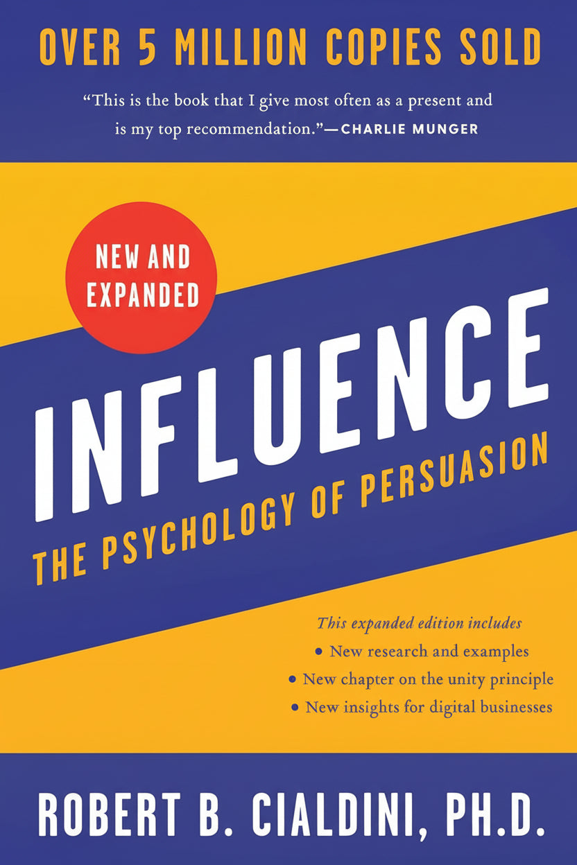 INFLUENCE- New and Expanded : Psychology of Influence By Robert B. Cialdini PhD (Paperback)
