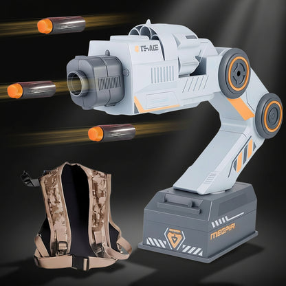 Smart Shoulder Blaster Robotic Motion Tracking Toy with Remote Control & 10 Soft Bullets