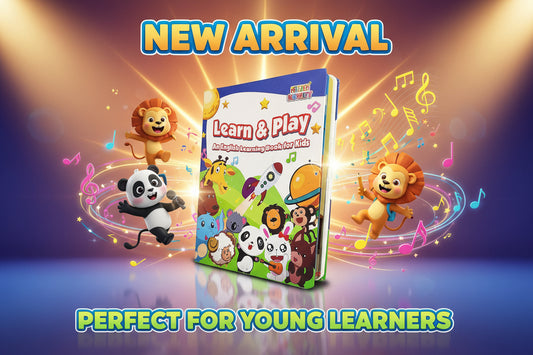 Learn and Play Sound Book for Kids and Children, Early Learning Educational Audio Book with Music, Interactive Words & Talking Features, Fun Musical Toy for Toddlers and Preschoolers (2+ Years)