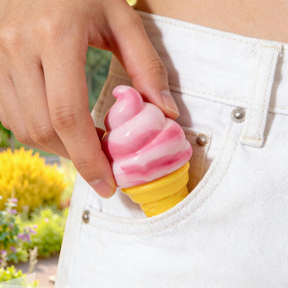Ice Cream Squeeze Cone Squishy Toy Slow Rising Sensory Fidget Toy for Anxiety Relief