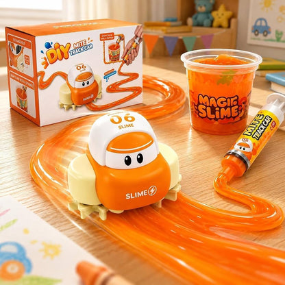 DIY Magical Slime Track Car Track Making Toy Creative Racing Fun for kids
