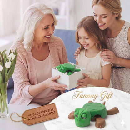 3D Funny Turtle Coaster with Anti Slip Turtle Shell Design Heat Resistant ABS Holder For Desk and Home Decor