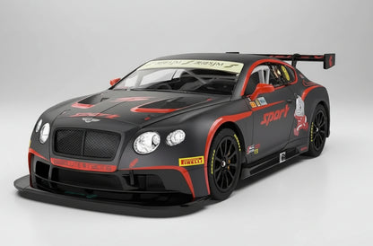 Bentley Continental GT3 Car Concept 1:24 Scale Licensed diecast Scale Model (Black)