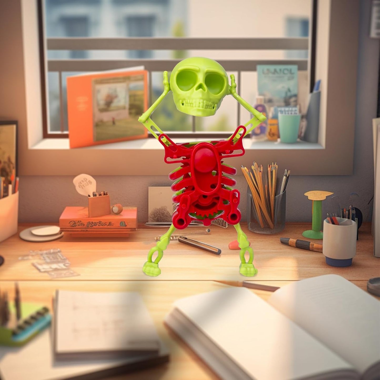 Dancing Skeleton Toy Limited Edition 3D Print