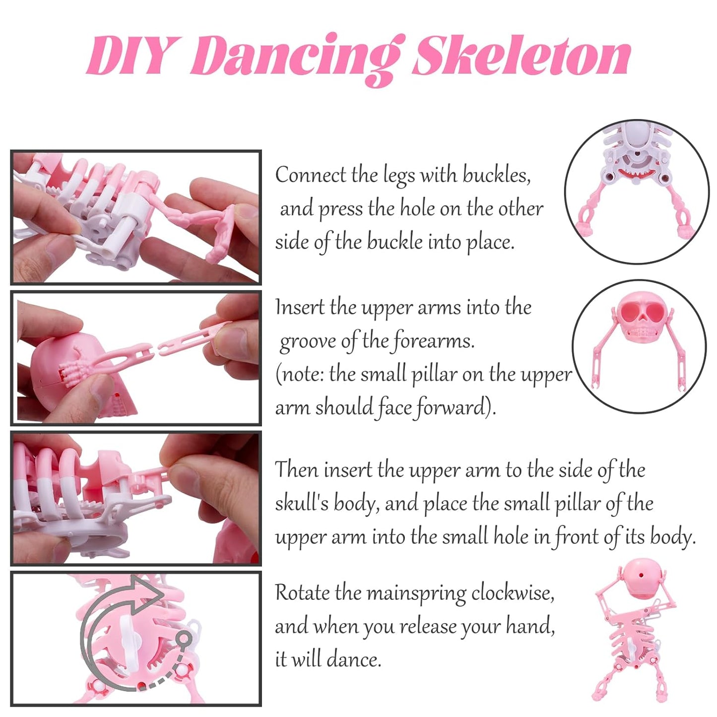 Dancing Skeleton Toy Limited Edition 3D Print
