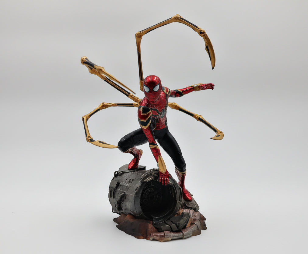 Iron Spider-Man Marvel Avengers Collectible Action Figure Statue 20cm