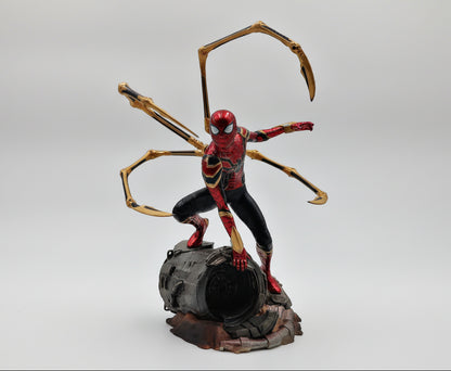 Iron Spider-Man Marvel Avengers Collectible Action Figure Statue 20cm
