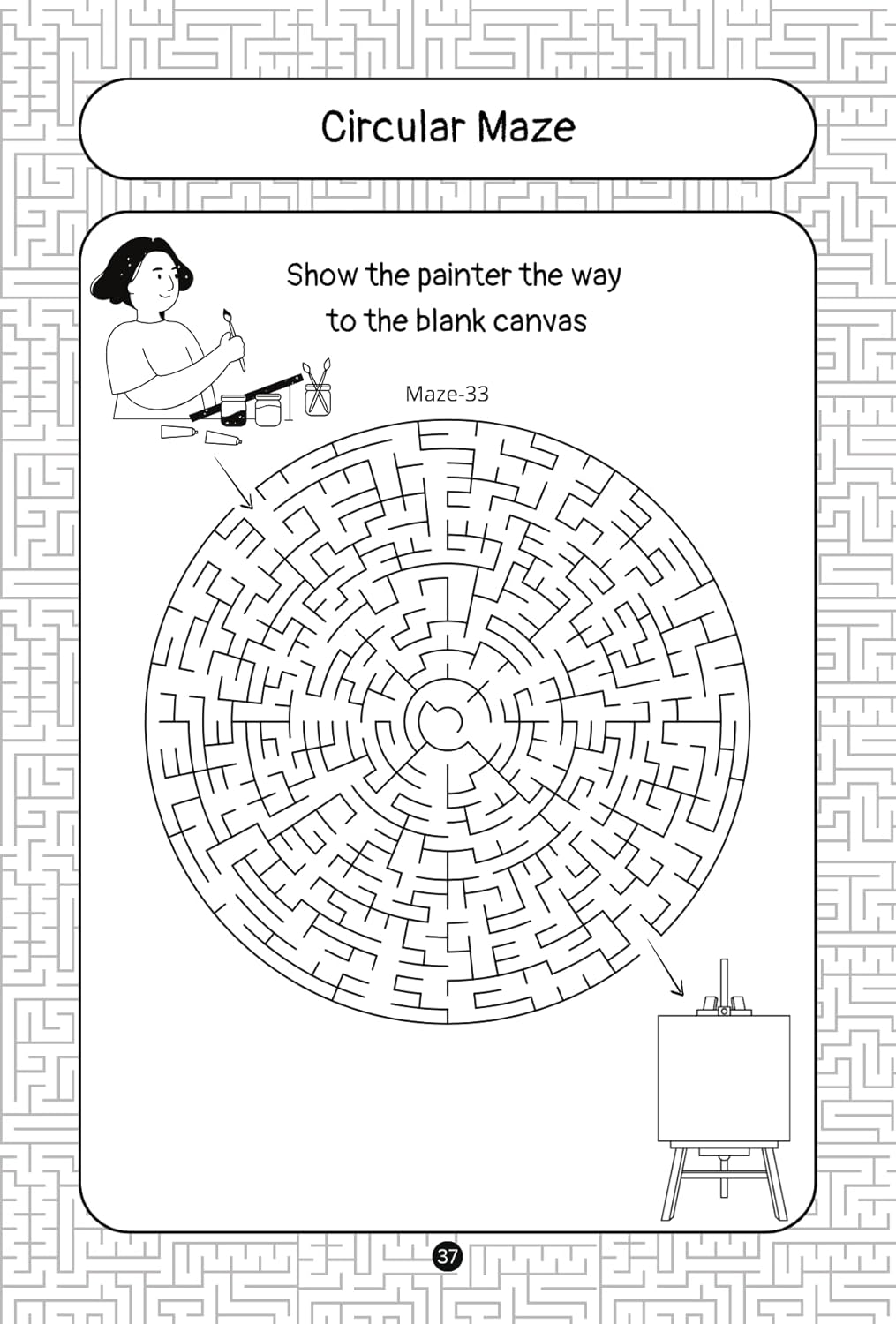 Mazes Book for 8 Years Old- Brain Games for Creative Minds (Paperback)