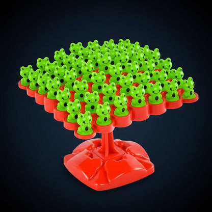 Frog Balance Tree Montessori Toy Intelligence Play Interaction Educational Game for Kids