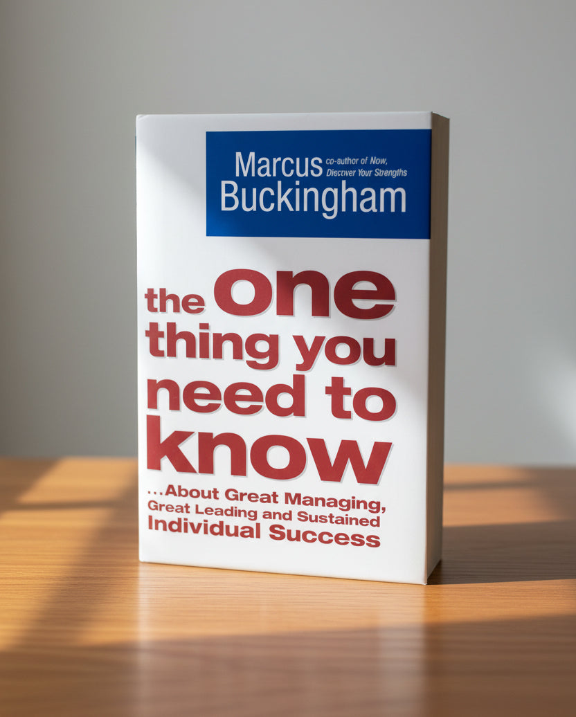 The One Thing You Need to Know By Marcus Buckingham (Paperback)