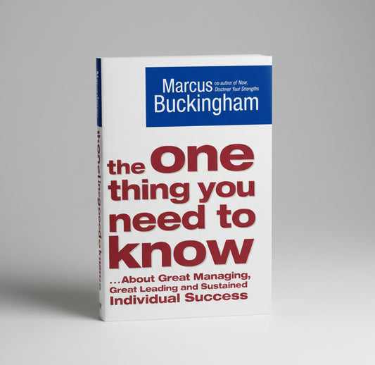 The One Thing You Need to Know By Marcus Buckingham (Paperback)