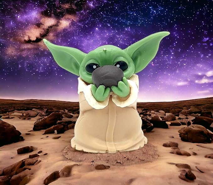 Baby Yoda Doll Gift Toys 2-2.4 inch Mandalorian Yoda Baby Action Toys | Star Wars Yoda Figures