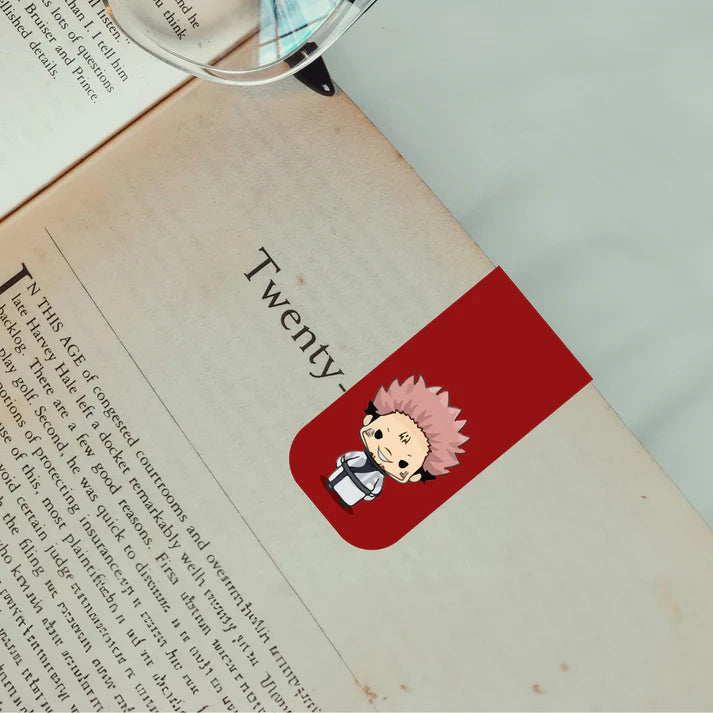 Jujutsu Kaisen Chibi Anime Bookmarks Chibi - Set of 9 Magnetic Bookmarks