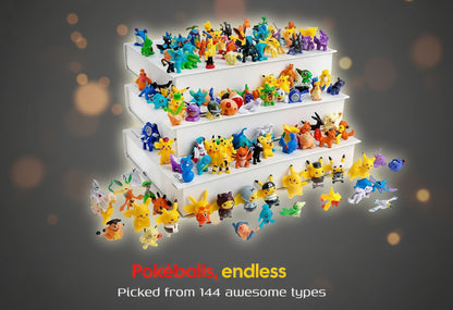 Pokémon Chiby Mini Tiny Figures 144 Pcs Set