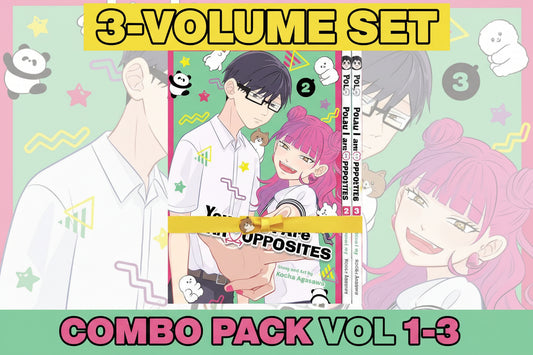 You and I Are Polar Opposites (Vol 1-3)COMBO By Kocha Agasawa