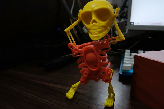 Dancing Skeleton Toy Limited Edition 3D Print