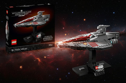 Star Wars Acclamator-Class Assault Ship, Buildable Starship Model Building Blocks for 18+ Gift