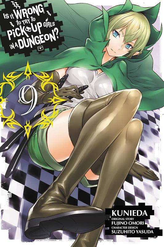 Is It Wrong to Try to Pick Up Girls in a Dungeon?, Vol 9 (Manga) By Fujino Omori (Paperback)