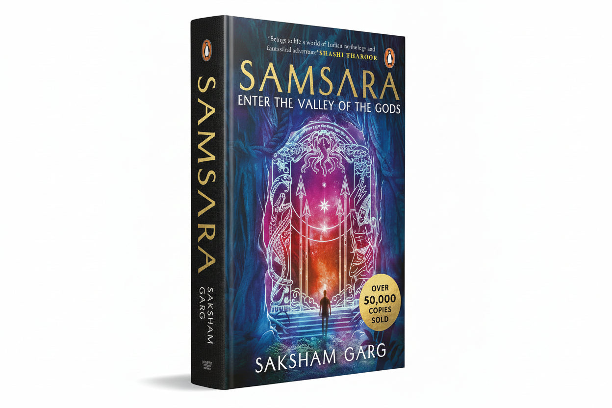 Samsara: Enter The Valley Of The Gods By Saksham Garg  (Hardcover)