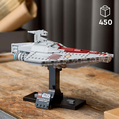 Star Wars Acclamator-Class Assault Ship, Buildable Starship Model Building Blocks for 18+ Gift
