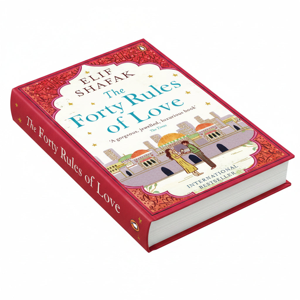 THE FORTY RULES OF LOVE by ELIF SHAFAK (Hardcover)