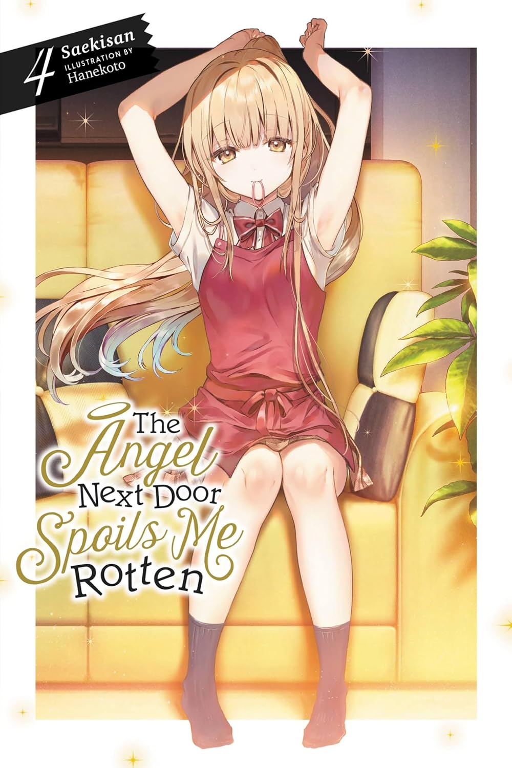The Angel Next Door Spoils Me Rotten Vol 4 (light novel) By Saekisan (Paperback)