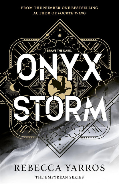 FOURTH WING (Hardcover) And ONYX STORM (Paperback) 2 Book Set Combo By Rebecca Yarros
