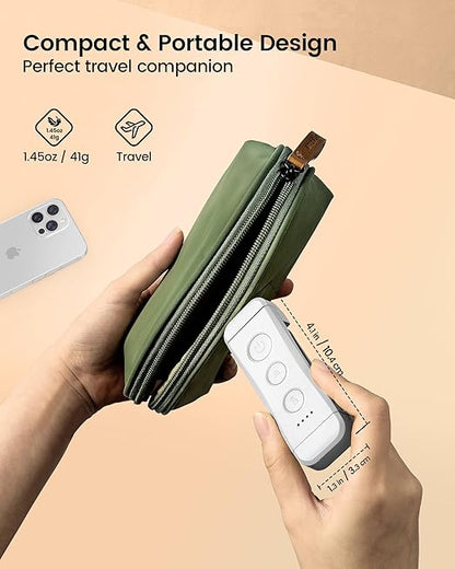 Usb Rechargeable Book Light For Reading In Bed, Portable Clip-On Led Reading Light, 3 Amber Colors & 5 Brightness Dimmable, Compact & Long Lasting, Perfect For Book Lovers