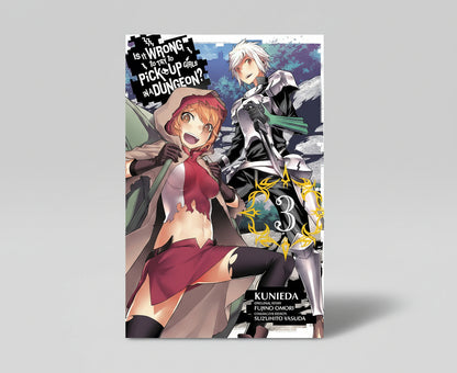 Is It Wrong to Try to Pick Up Girls in a Dungeon?, Vol 3 (Manga) By Fujino Omori (Paperback)